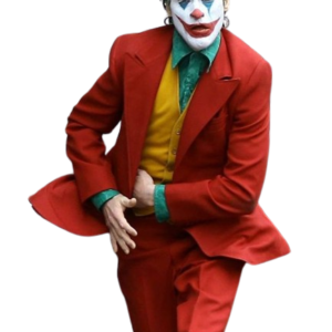 oker joaquin phoenix red tuxedo
